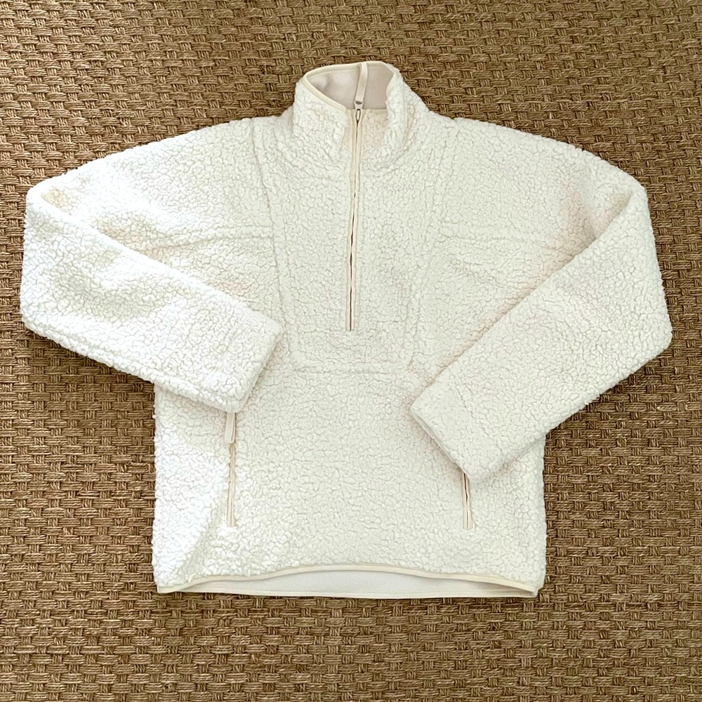 Vince Teddy Half-zip Pullover